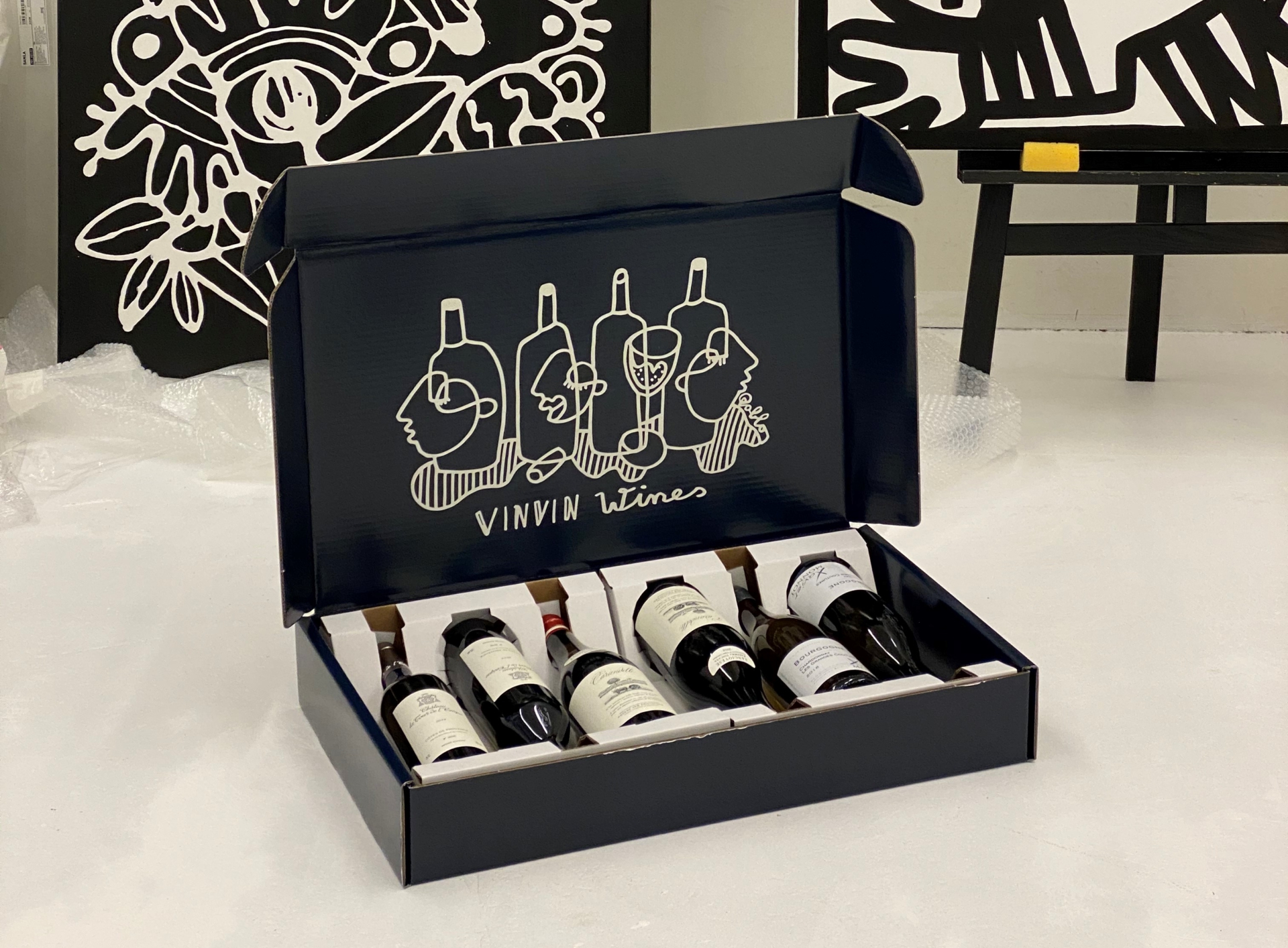 Champagne Taittinger box (2-vaks)